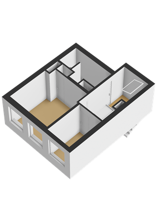 Floorplan - Noorderhavenkade 34C03, 3038 XJ Rotterdam